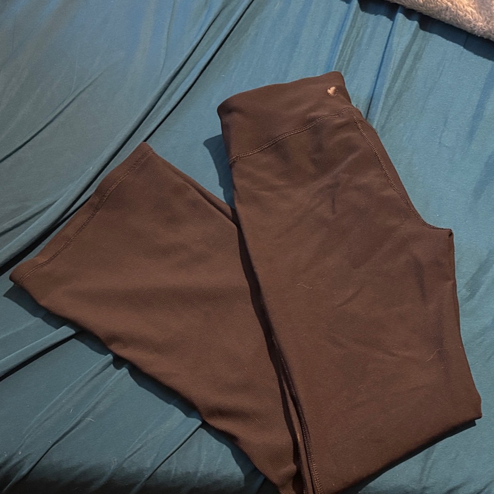 Kids Casual Black Leggings